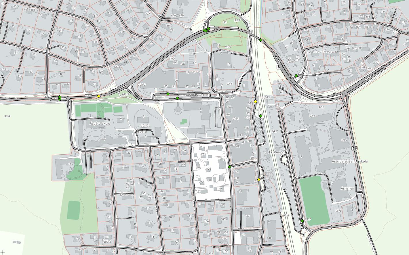 Moerveien 10 Trafikkanalyse Side 11 3.4 Trafikkulykker (figur 6 og tabell 1) I 10-års perioden 2005 2014 er det registret 10 trafikkulykker i veg- og gatenettet mellom planområdet og Drøbakveien.