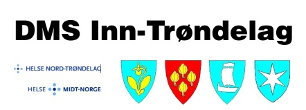 Årsrapport DMS Inn-Trøndelag 2012 DMS Inn-Trøndelag er et samarbeidsprosjekt mellom kommunene Verran, Snåsa, Inderøy og Steinkjer, Helse Nord-Trøndelag og Helse Midt-Norge.