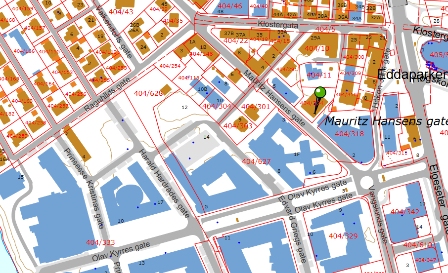 1.6.11 Spørsmål: Hvilke alternative kjøreruter finnes dersom Mauritz Hansens gate stenges for trafikk Kun et kjørefelt i Mauritz Hansens gate vil bli stengt i en periode under riving.