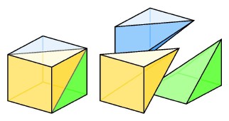 Volum av pyramide 1 Volumet av en kvadratisk pyramide
