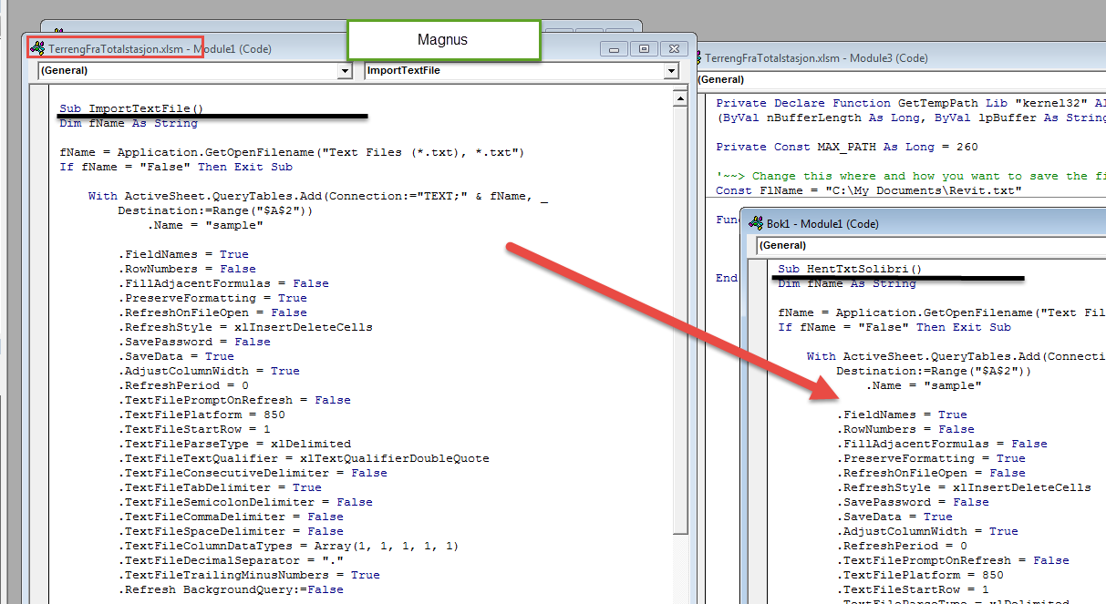 Bearbeiding av data Sammenligne brannmengder - ArchiCAD og Solibri Jeg tenkte lenge på å sammenligne mengde forskjellene mellom ArchiCAD og Solibri med en Excel template.