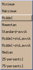 Aggregasjon av data (4) tids-offset (1) Det kan tenkes at man ikke er fornøyd med når data samples. Sett f.eks. At vi skulle sammenligne data vi har med de fra MI.