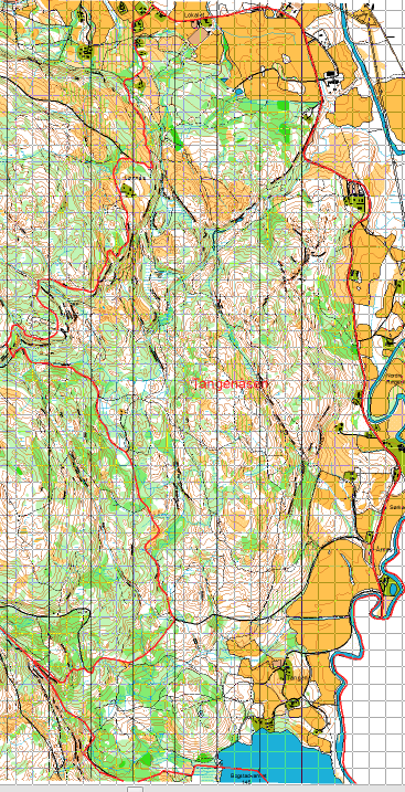 Det ble søkt spillemidler for nytt konkurransekart ca 7 km2.