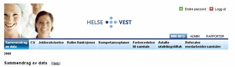 Angi fag-/opplæringsansvarlig Klikk lenken for å angi personer som er fagopplæringsansvarlig.