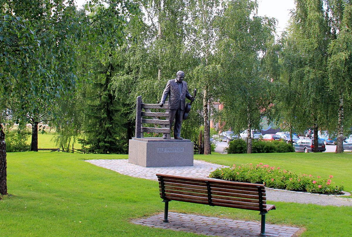 Statuen av