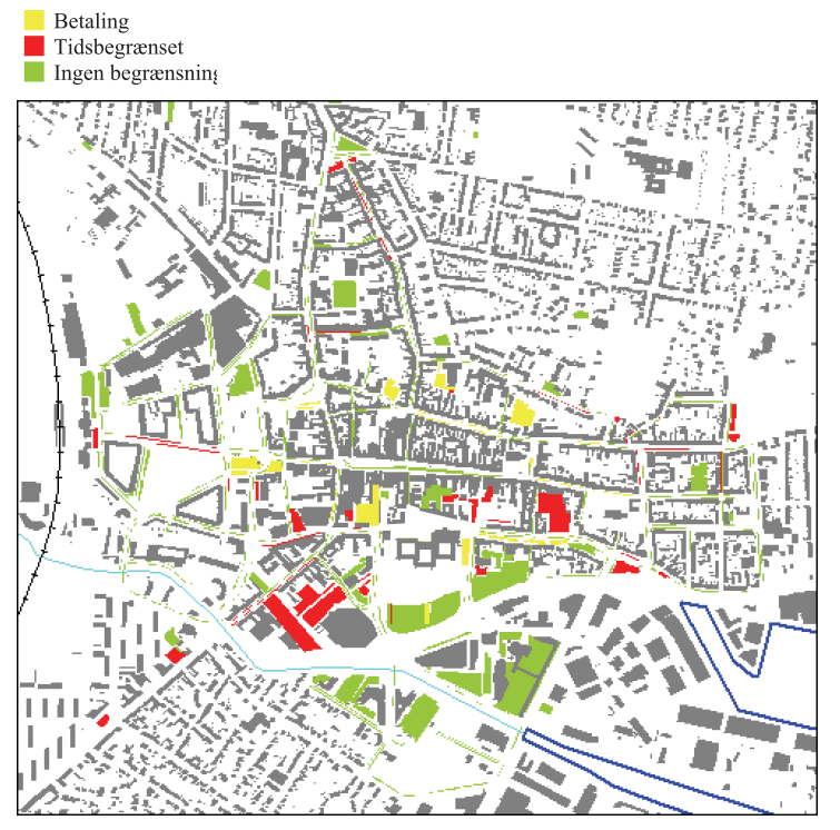 sentrumsområde deles opp i mindre deler viser figur 4 at det kan bli store variasjoner i