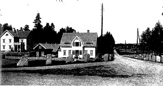 36 Temarapport kulturminner og -miljø Terningmoen. Det ligger også et tredje hus langs Hamarvegen fra samme tidsperioke (Jugendstil).