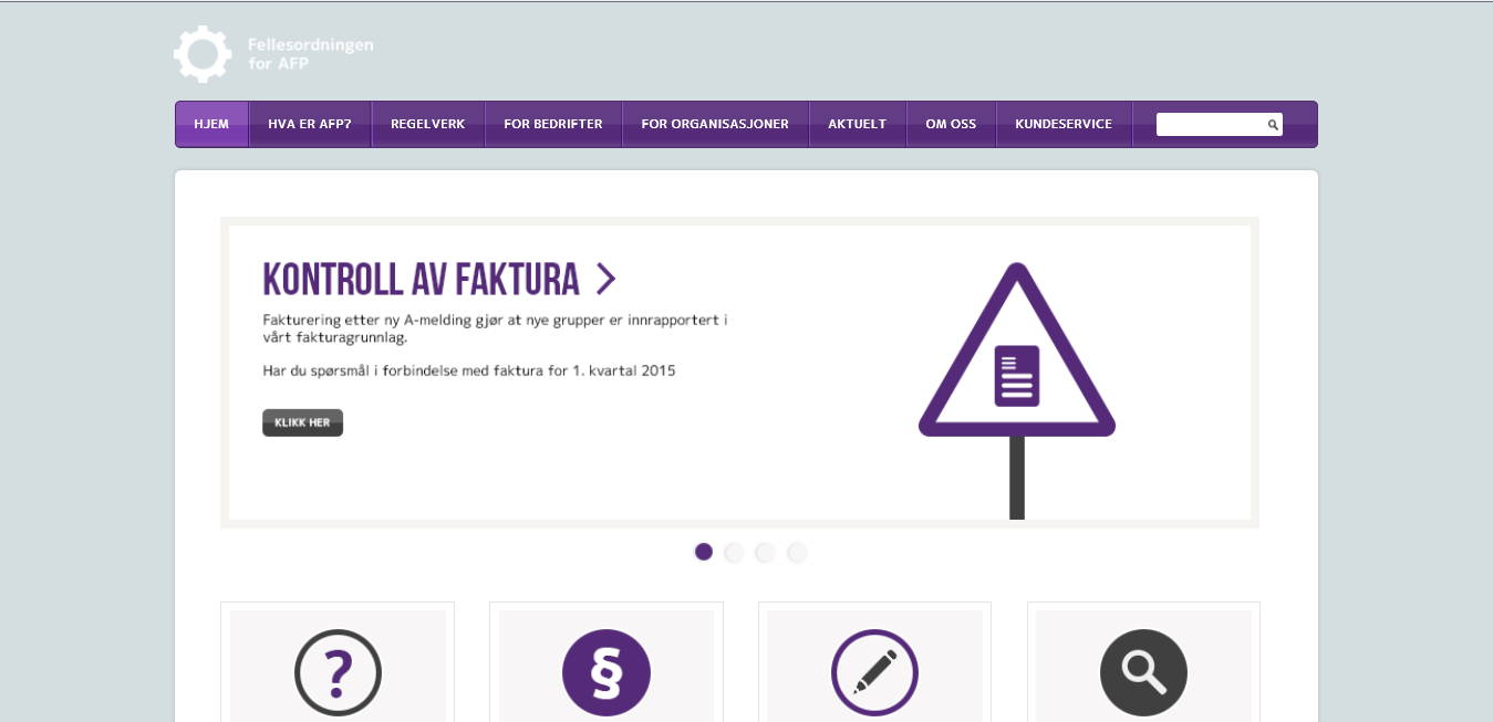 AFP Fakturering av