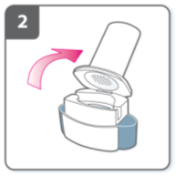 Multipakning som inneholder 2 pakninger (hver inneholder 30 kapsler og 1 inhalator). Multipakning som inneholder 3 pakninger (hver inneholder 30 kapsler og 1 inhalator).