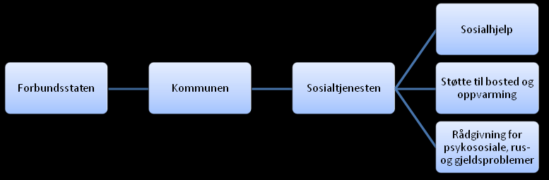 Figur 3.1 Organiseringen før reformen 3.2.