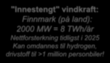 Interessante forretningsmuligheter for H 2 produksjon & eksport (Europa/Japan) Samproduksjon fra naturgass kan redusere