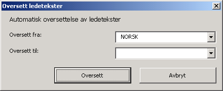 <NORSK>Med vennlig hilsen</norsk> <ENGELSK>Yours sincerly</engelsk> <NYNORSK>Med venleg helsing</nynorsk> <EXPRESSION> For å legge inn nye tekster som skal oversettes, kan du kopiere innholdet av en