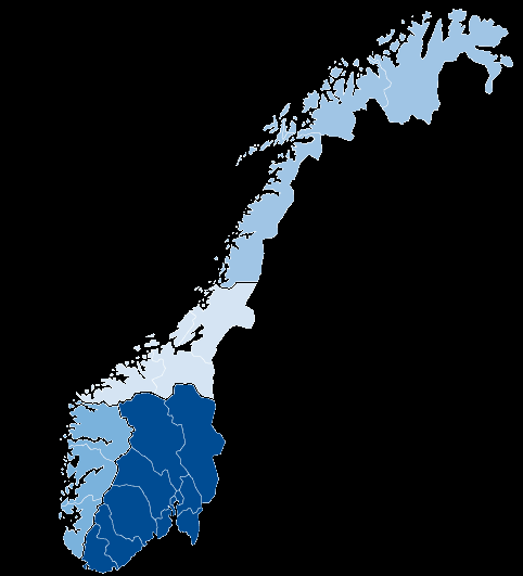 Antall nyrebiopsier per patologiavdeling -14 32 +2 78 +3 9 ±0 12-9 219 279-101 Figur 17: Antall ikke-neoplastiske nyrebiopsier fra egennyrer per patologiavdeling.