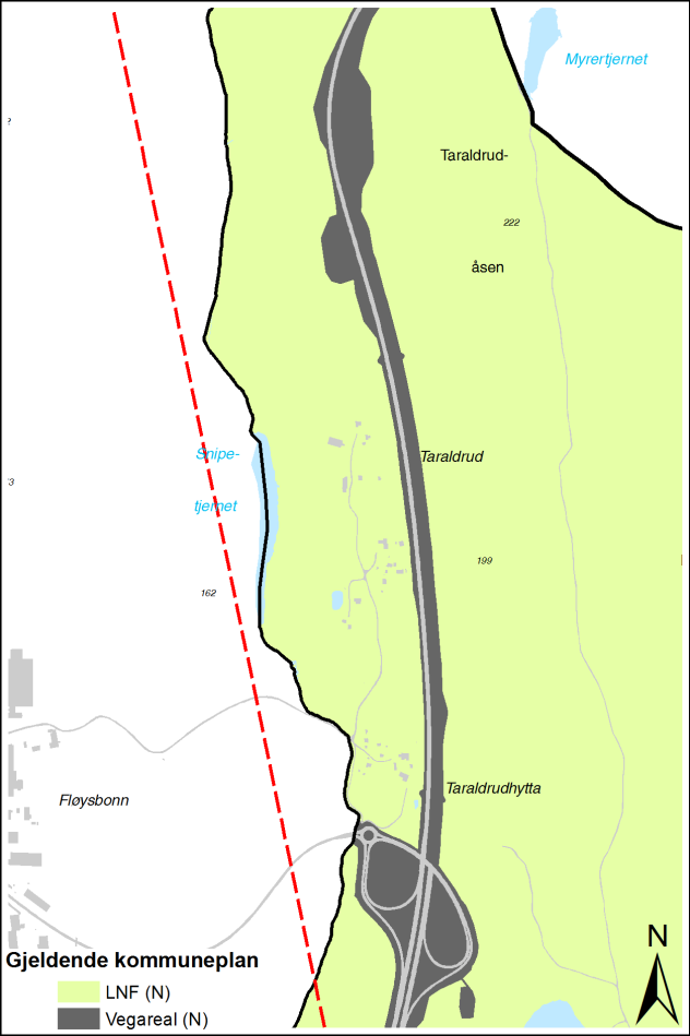 Langhus hagesenter ville blitt berørt av dobbeltsporet i vestre trasékorridor, og en relokalisering av hagesenteret måtte blitt vurdert.