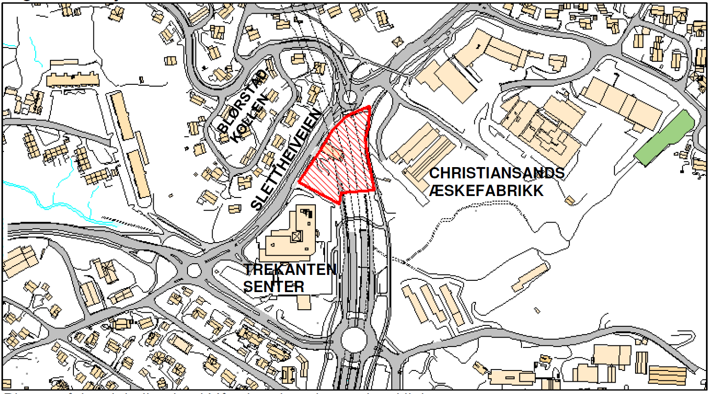 BAKGRUNN FOR SAKEN Svensson arkitekter AS fremmer forslaget på vegne av Kristiansand Eiendom i samarbeid med Torleif Repstad.