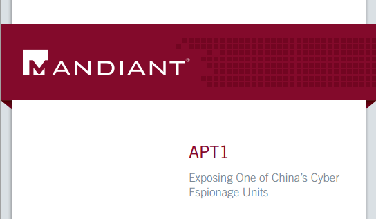 http://intelreport.mandiant.com/mandiant_apt1_report.pdf Cyber attacks edging out terrorism as No. 1 threat In the not too distant future, we anticipate that the cyberthreat will pose the No.