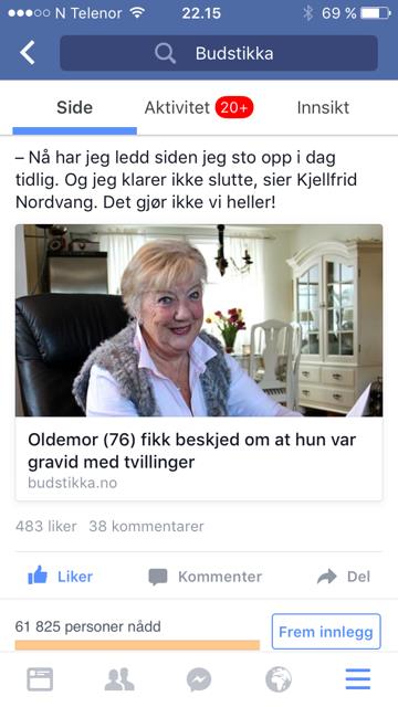 være! Gratulerer.