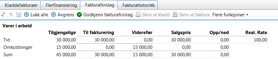 Du kommer da inn i et nytt bilde: Forslag er dagens dato uten annen avgrensning.