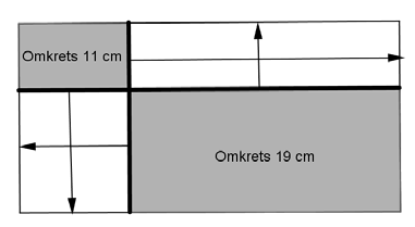 Løsning på oppgaver med kort forklaring: Oppgave nr. Kenguru nr. Fasit Kort forklaring 1 B16-2012 D Forskjellen mellom omkretsen til de to figurene er 20 cm.