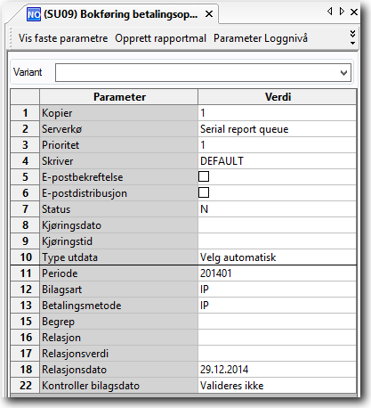 Rapport-utskrifter SU12 vil kunne produsere tre rapportutskrifter: Rapport SU12ER SU12M SU12W Beskrivelse Feil/avviste betalinger. Med forklaringer på hva som har gått galt.