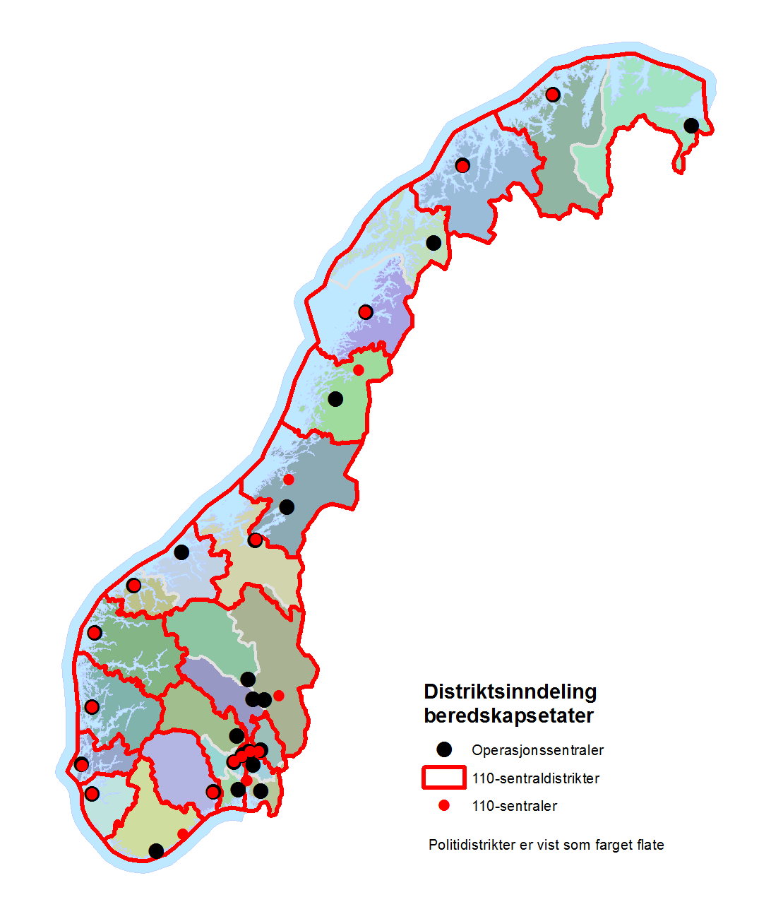 Behov for å ordne kartet -