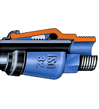 1983- BAIO-System valves and fittings without flanges, fully restraint entirely from corrosion free material 1993- System