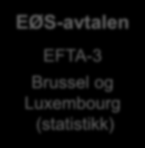 EFTAs råd EFTA-sekretariatet 3 funksjoner EFTAs faste komité Intra-EFTA EFTA-4 Geneve