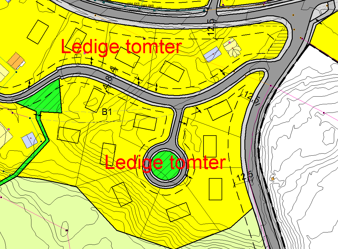 Hørte sentrum Antall tomter: 13 Status: Klare for utvikling Kontakt: Sauherad kommune v/øyvind D. Dahle.