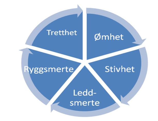 symptomer 0-10, 10=verst 2009 ASDAS The