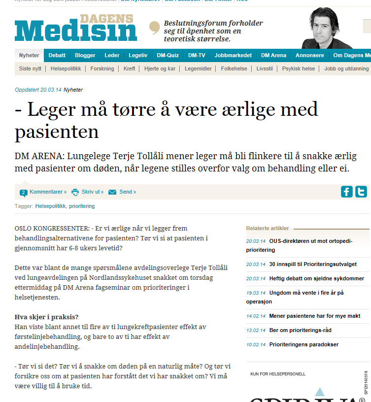 La oss fokusere på faglige