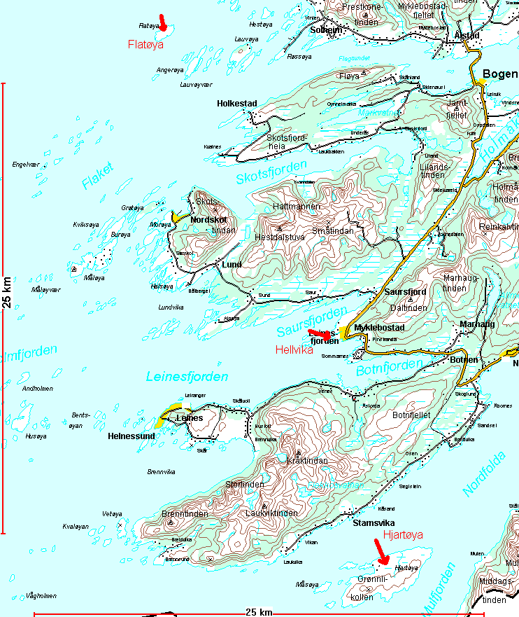 DEL 1: Forvaltningsplan for statlig sikra friluftslivsområder (Forvaltningsplanen omfatter foreløpig ikke Hellvika) Steigen kommune Fakta om