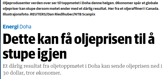 HVA SKJER?