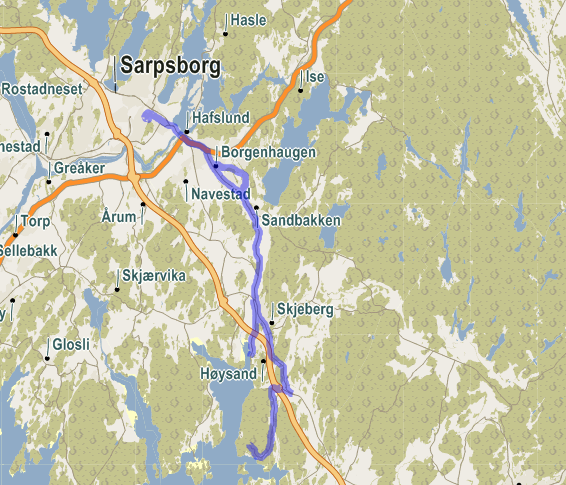 2.6 Rute 212 Sarpsborg-Skjeberg-Løkkevika s s s s Sarpsborg busst.