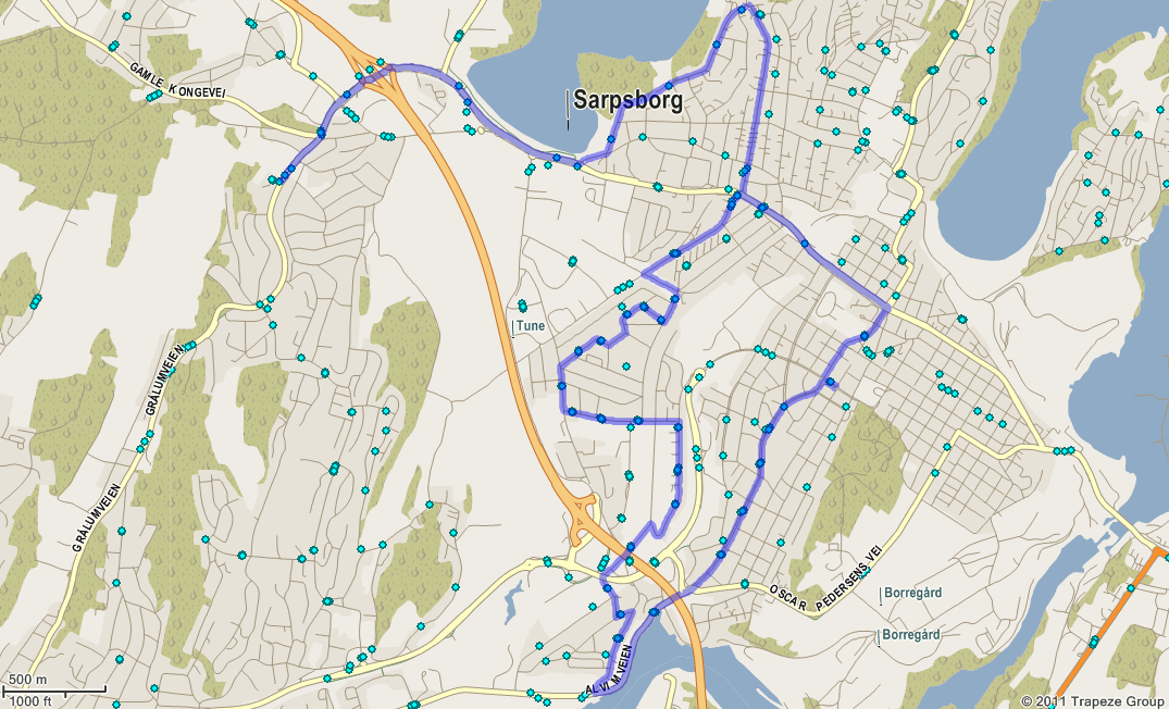 2.13 Rute 2403 Brevik-Alvihaugen s s Sarpsborg bussterinal 0705 0735... 0835 0935 1035 1135 1235 1335.