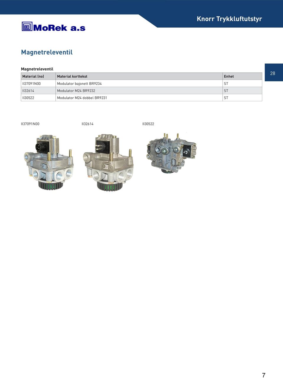 II32614 Modulator M24 BR9232 ST II30522