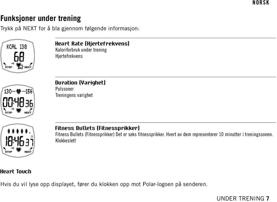 (Fitnessprikker) Fitness Bullets (Fitnessprikker) Det er seks fitnessprikker.