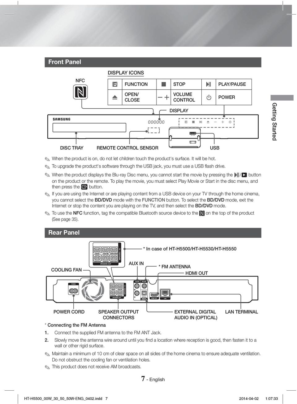 To upgrade the product's software through the USB jack, you must use a USB flash drive.