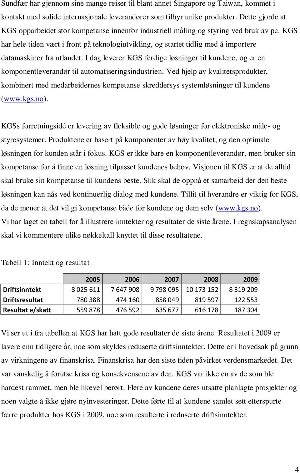 KGS har hele tiden vært i front på teknologiutvikling, og startet tidlig med å importere datamaskiner fra utlandet.