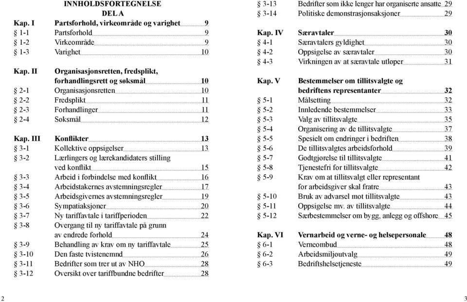 III Konflikter 13 3-1 Kollektive oppsigelser 13 3-2 Lærlingers og lærekandidaters stilling ved konflikt 15 3-3 Arbeid i forbindelse med konflikt 16 3-4 Arbeidstakernes avstemningsregler 17 3-5