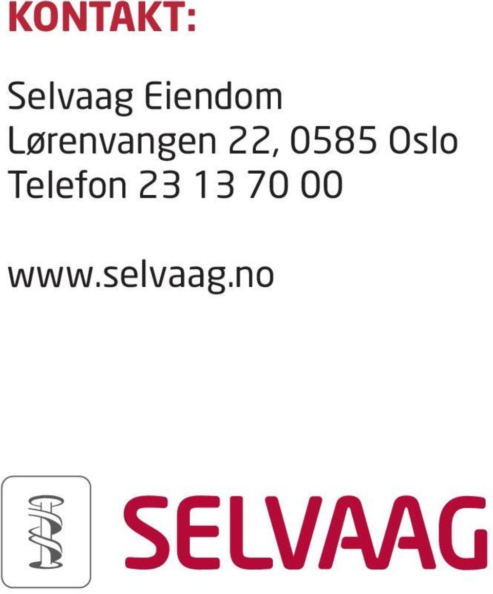 22, 0585 Oslo Telefon