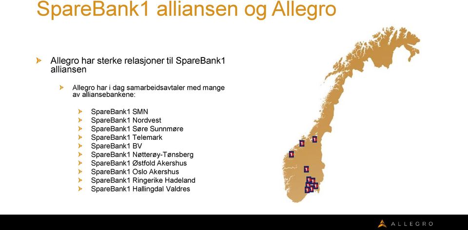 SpareBank1 Søre Sunnmøre SpareBank1 Telemark SpareBank1 BV SpareBank1 Nøtterøy-Tønsberg