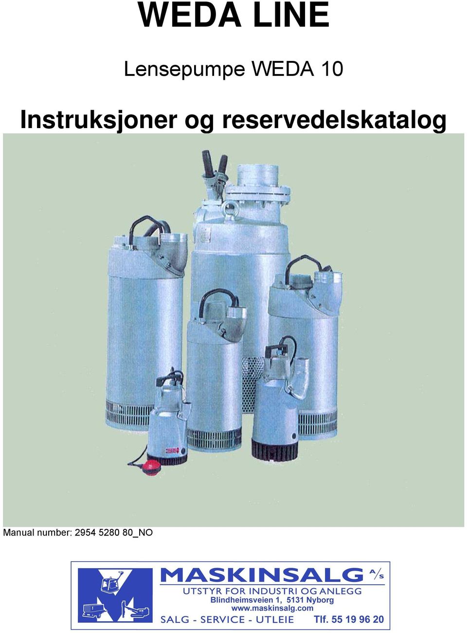 og reservedelskatalog