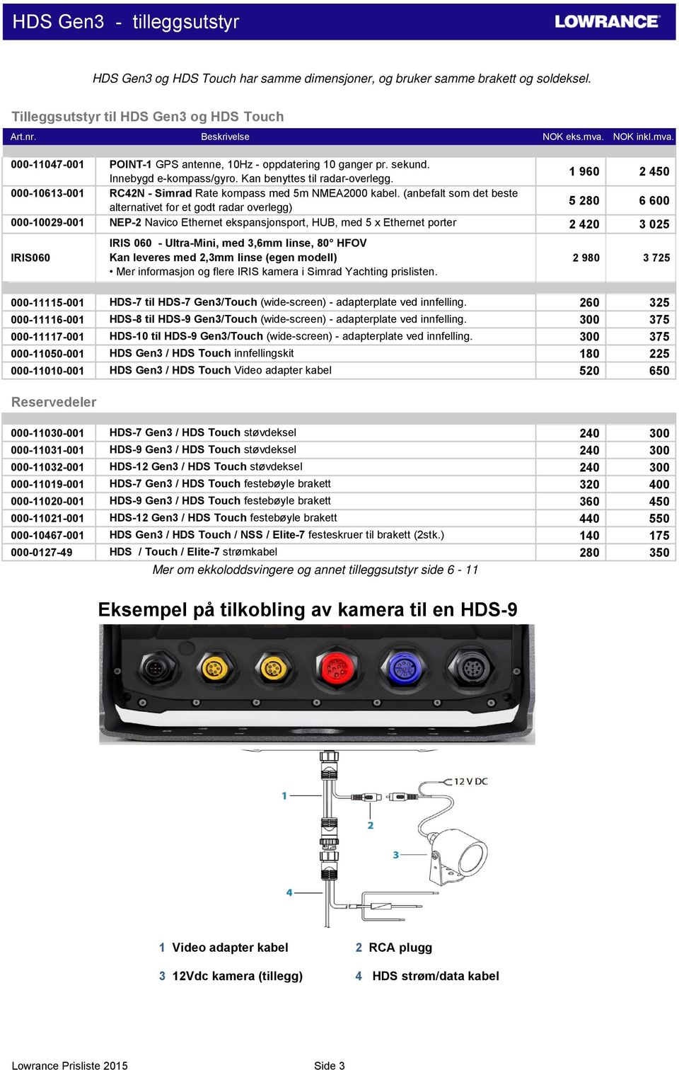 1 960 2 450 000-10613-001 RC42N - Simrad Rate kompass med 5m NMEA2000 kabel.