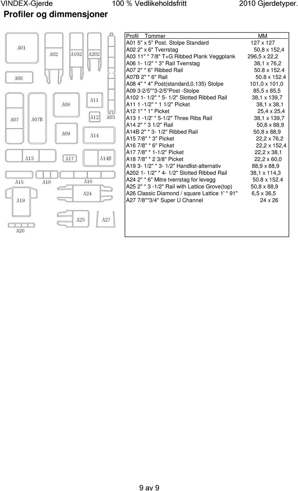 8 x 152.4 A08 4" * 4" Post(standard,0.