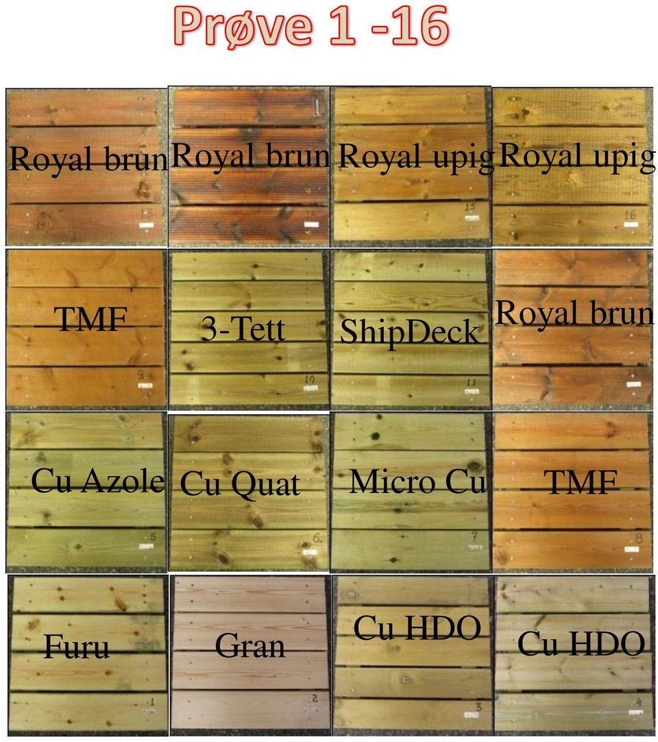 3-Tett ShipDeck Royal brun Cu Azole Cu