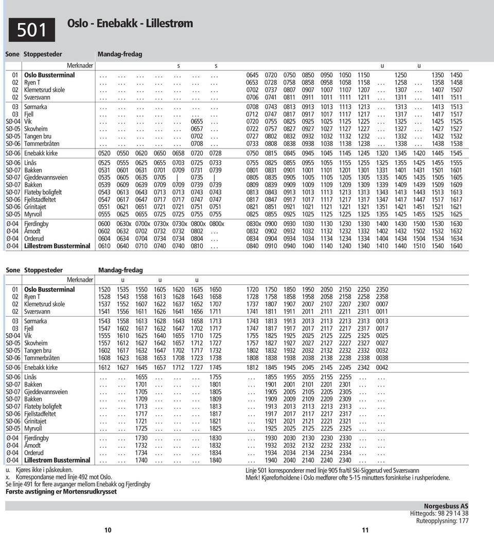 .. 1411 1511 03 Sørmarka..................... 0708 0743 0813 0913 1013 1113 1213... 1313... 1413 1513 03 Fjell..................... 0712 0747 0817 0917 1017 1117 1217... 1317... 1417 1517 SØ-04 Vik.