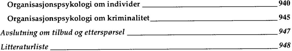 kriminalitet 945 Avslutning om