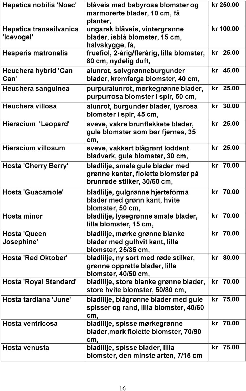 marmorerte blader, 10 få planter, ungarsk blåveis, vintergrønne blader, isblå blomster, 15 halvskygge, få, fruefiol, 2-årig/flerårig, lilla blomster, 80 nydelig duft, alunrot, sølvgrønneburgunder