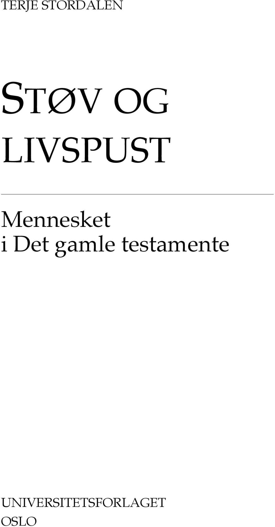 i Det gamle testamente