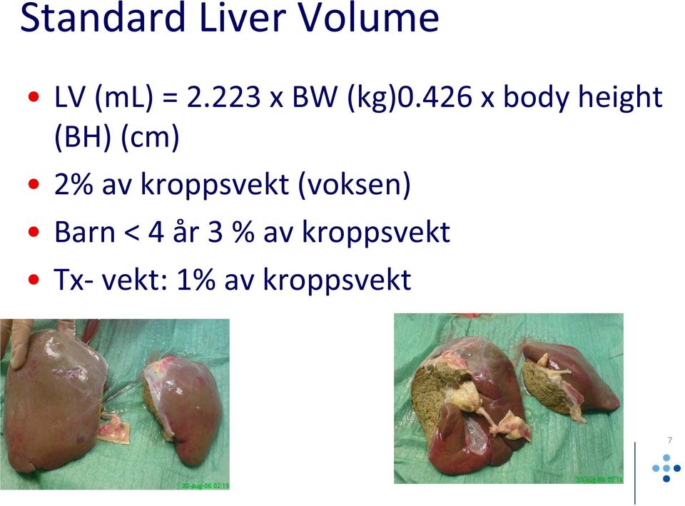 426 x body height (BH) (cm) 2% av